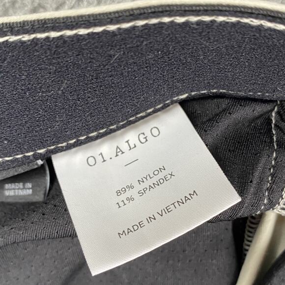 01. Algo Performance Pants Men's 32x34 Cream Beige Chino Performance Causal - Picture 10 of 13